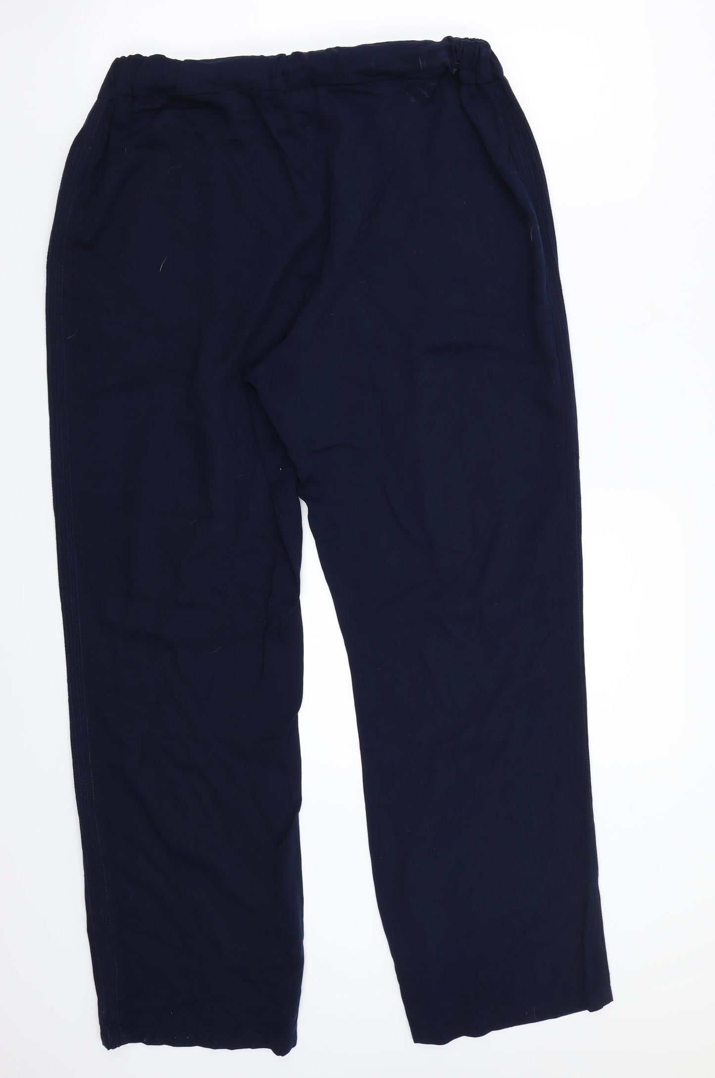 Cotton Traders Womens Blue   Trousers  Size 14 L31 in