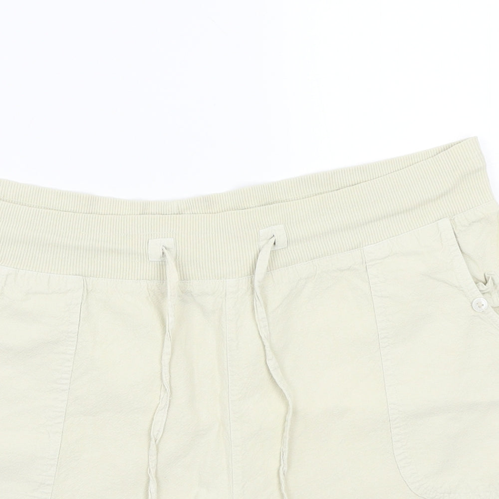 MIA Womens Beige   Bermuda Shorts Size 14