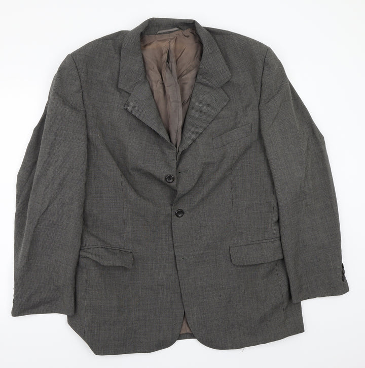Burton Mens Grey   Jacket Suit Jacket Size 44