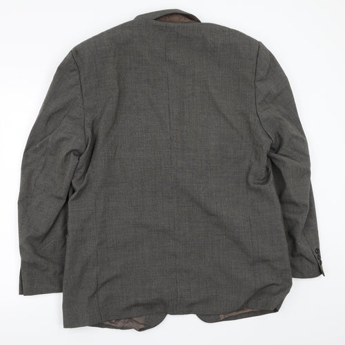 Burton Mens Grey   Jacket Suit Jacket Size 44
