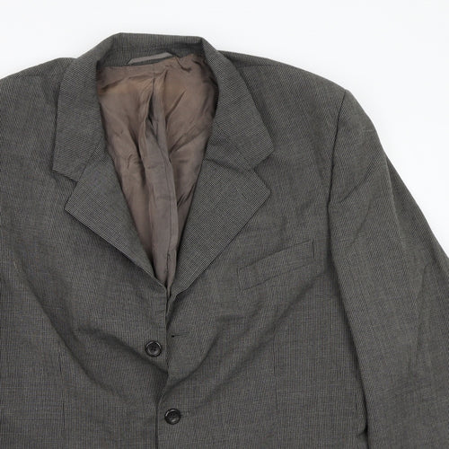 Burton Mens Grey   Jacket Suit Jacket Size 44