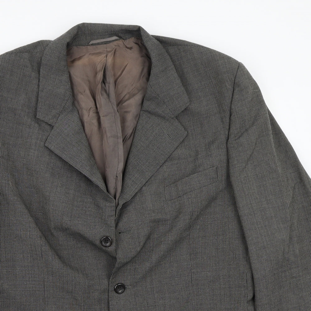 Burton Mens Grey   Jacket Suit Jacket Size 44