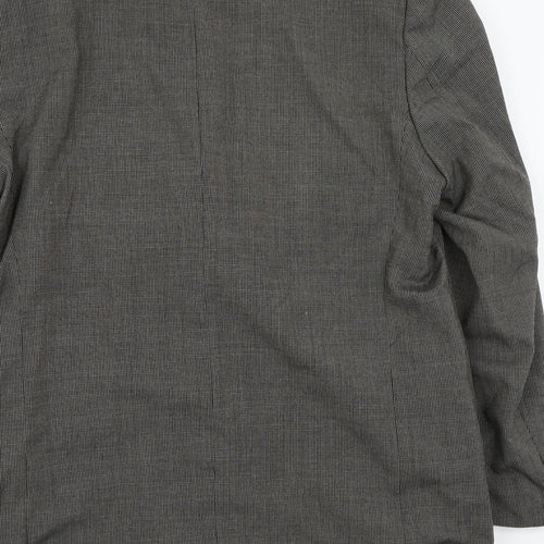 Burton Mens Grey   Jacket Suit Jacket Size 44