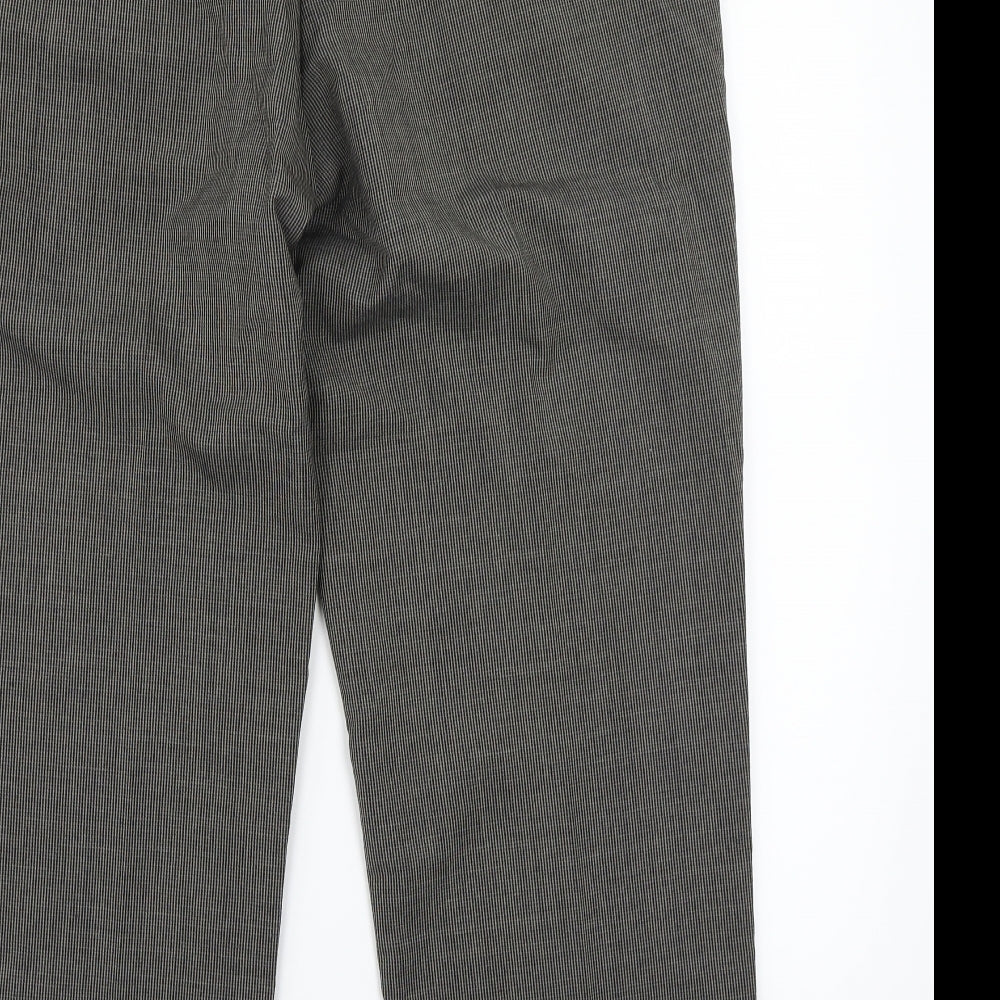 Burton Mens Grey   Trousers  Size 38 L30 in