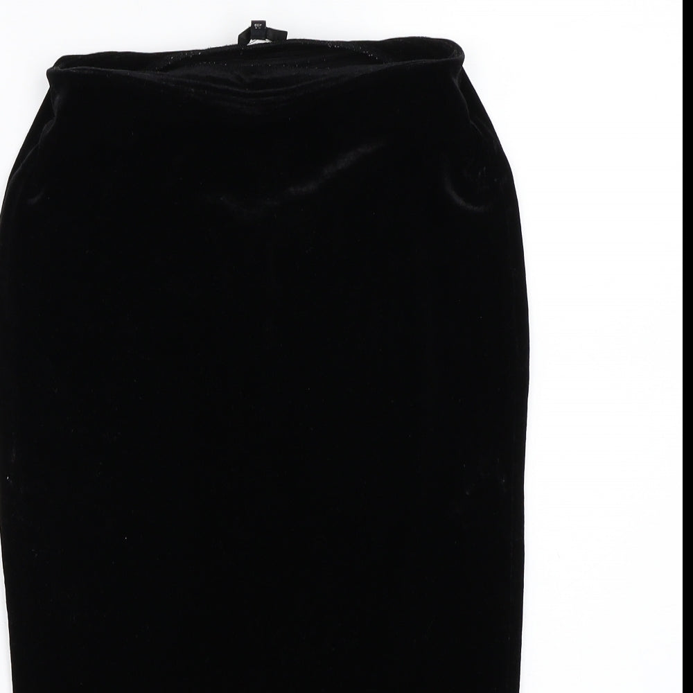 River Island Womens Black   A-Line Skirt Size 6