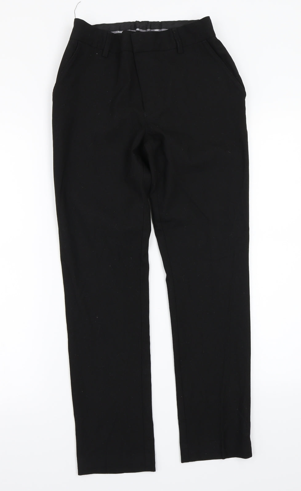 Marks and Spencer Boys Black   Capri Trousers Size 13 Years