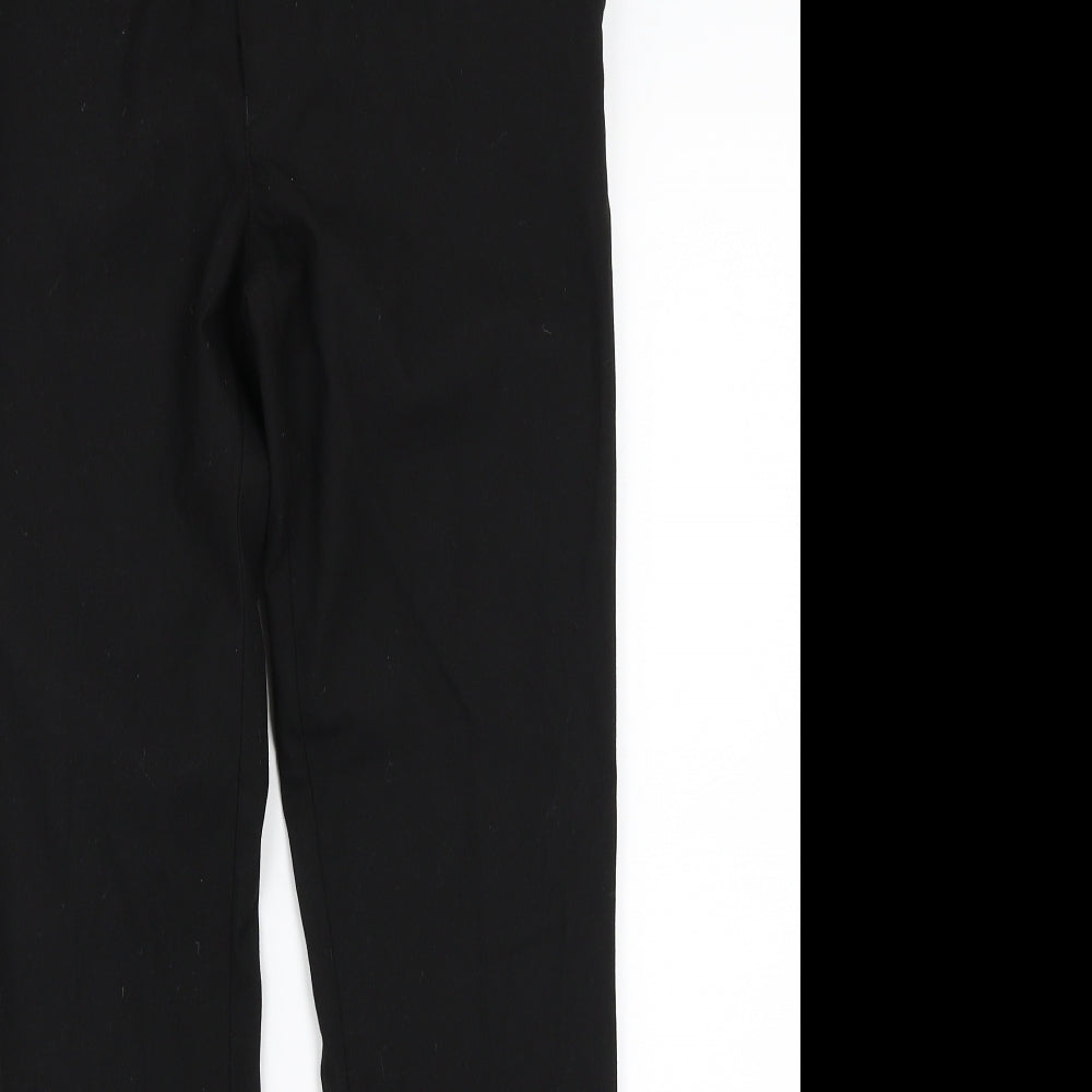 Marks and Spencer Boys Black   Capri Trousers Size 13 Years