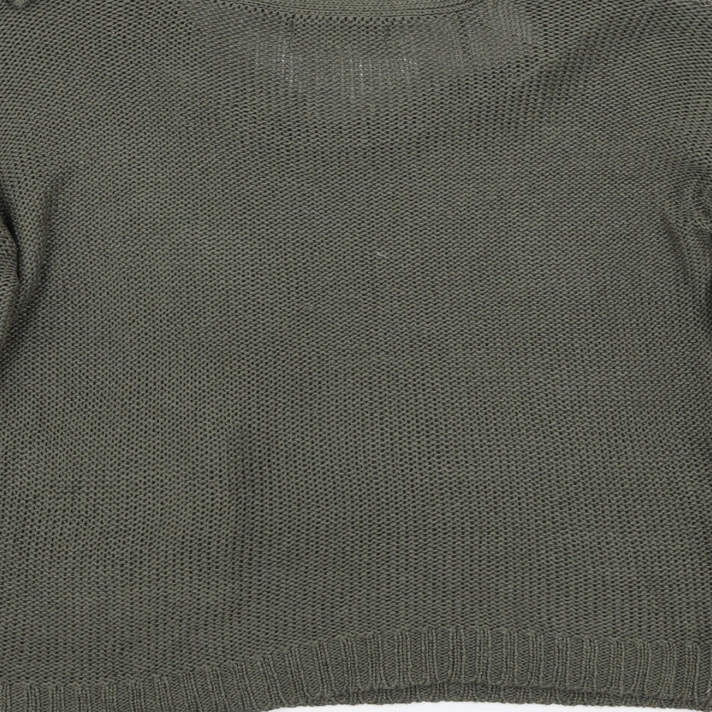 Internationale Womens Green   Pullover Jumper Size 14