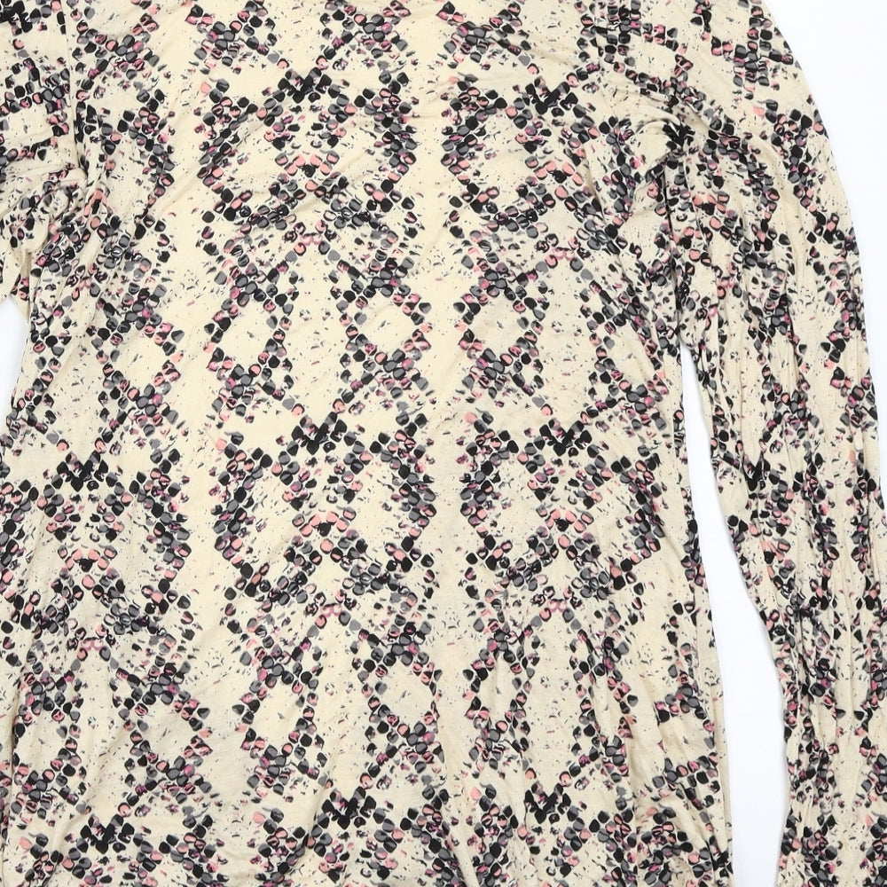 Studio Womens Blue Floral  Cardigan Jumper Size 14