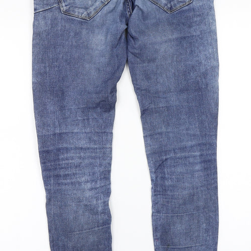 Preworn Womens Blue   Skinny Jeans Size 10 L28 in