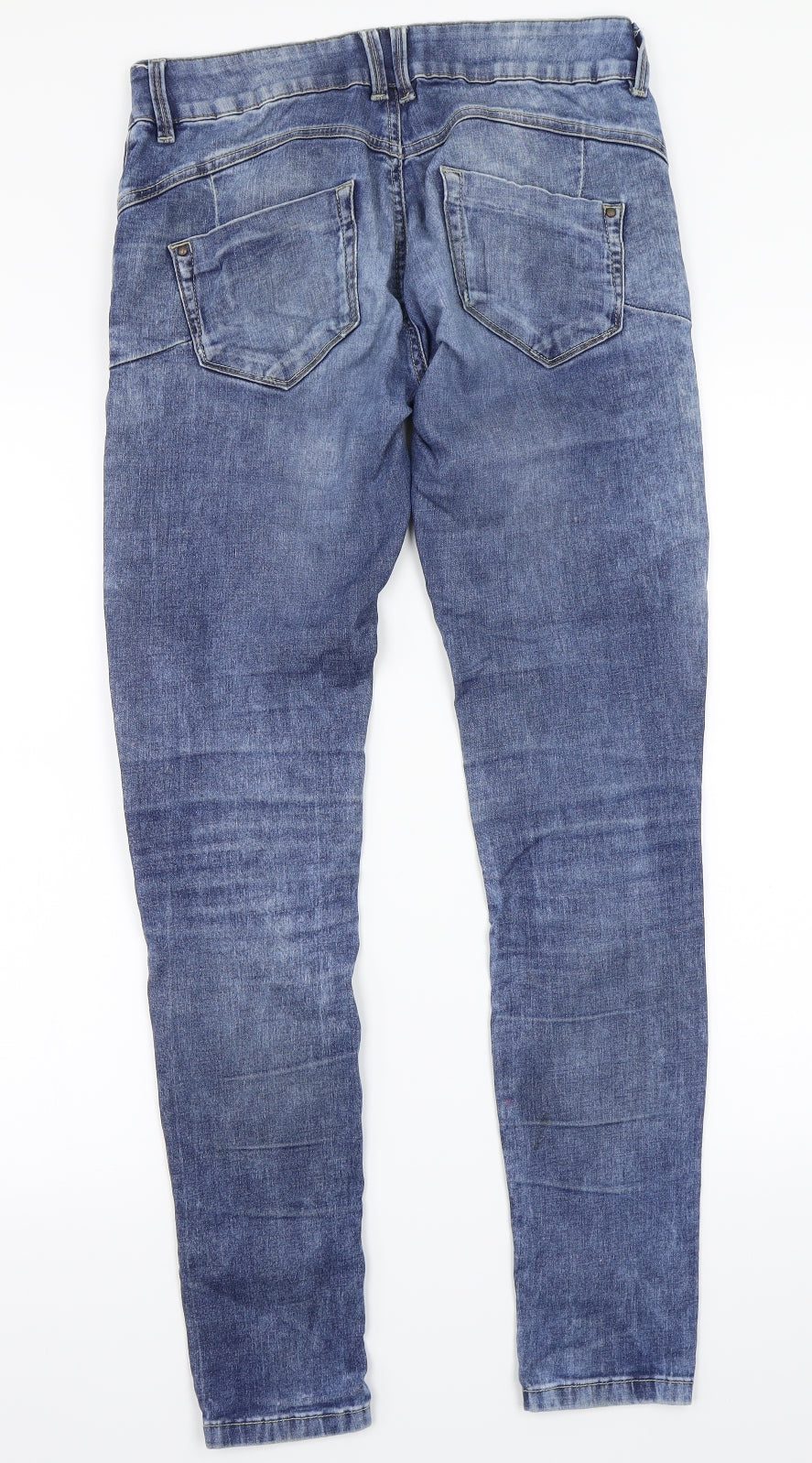 Preworn Womens Blue   Skinny Jeans Size 10 L28 in
