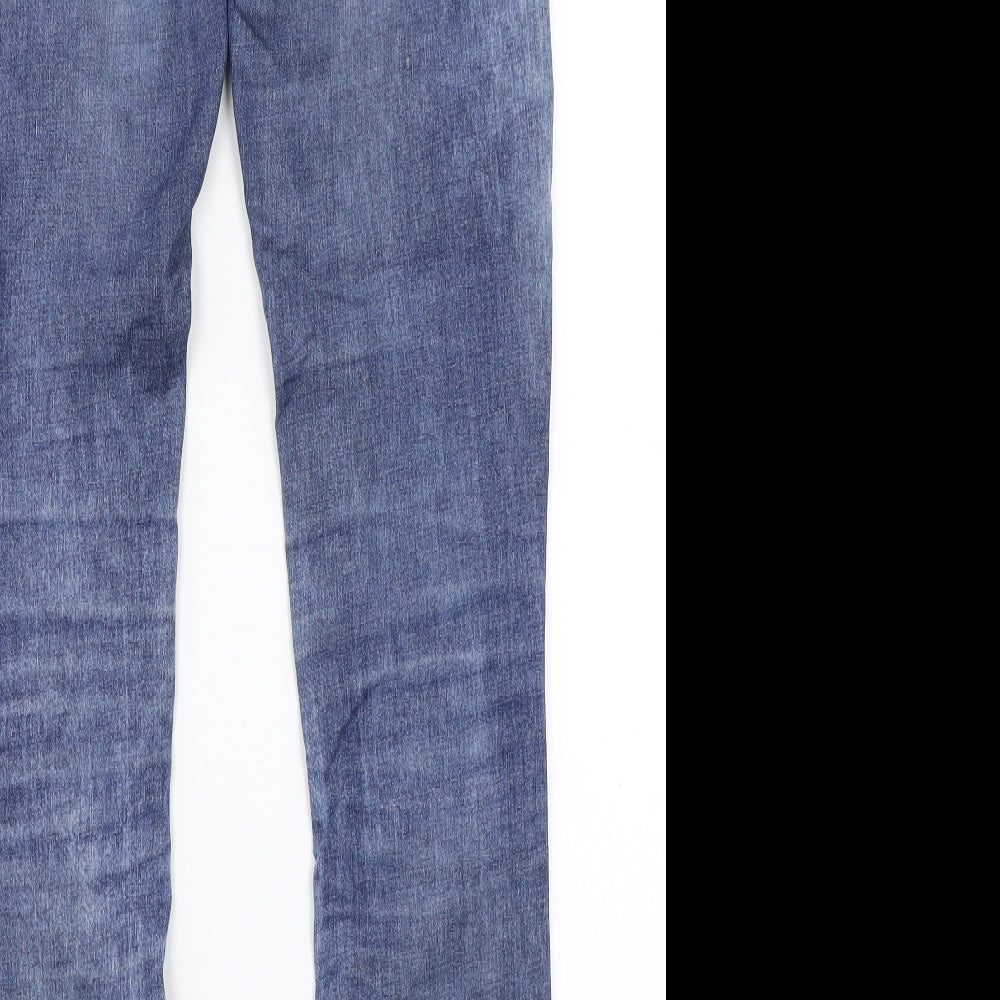 Preworn Womens Blue   Skinny Jeans Size 10 L28 in