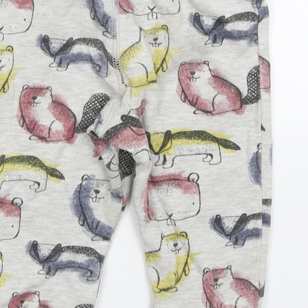 F&F Baby Grey   Jogger Trousers Size 6-9 Months
