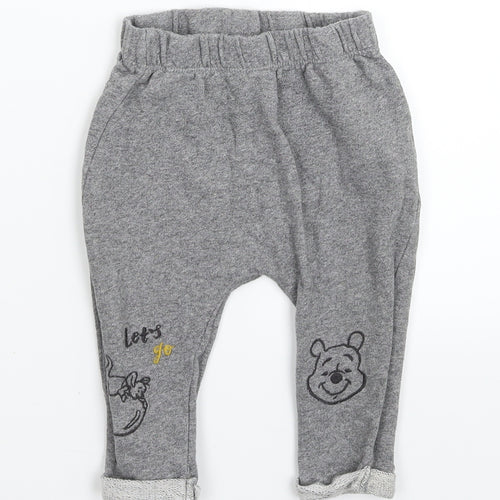 Disney Baby Grey   Sweatpants Trousers Size 9-12 Months
