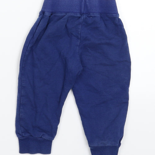 Mini Club Baby Blue   Jogger Trousers Size 9-12 Months