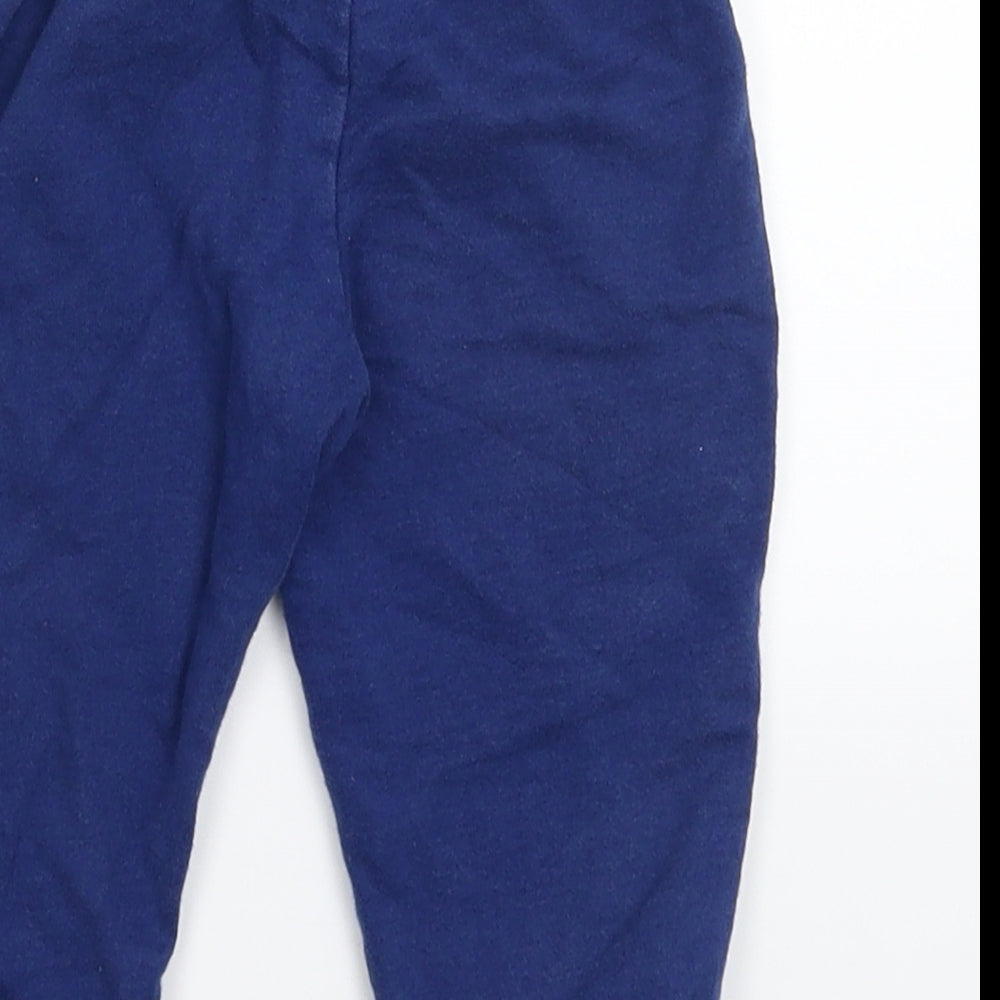 Mini Club Baby Blue   Jogger Trousers Size 9-12 Months