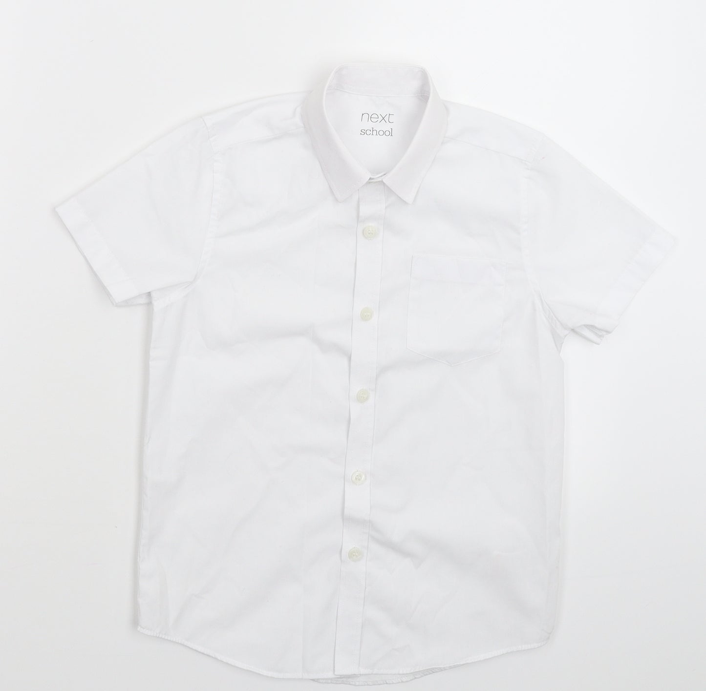 NEXT Boys White   Basic Button-Up Size 7 Years