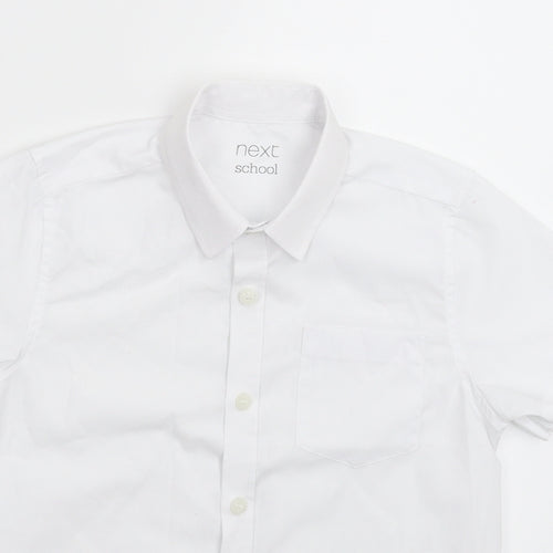 NEXT Boys White   Basic Button-Up Size 7 Years