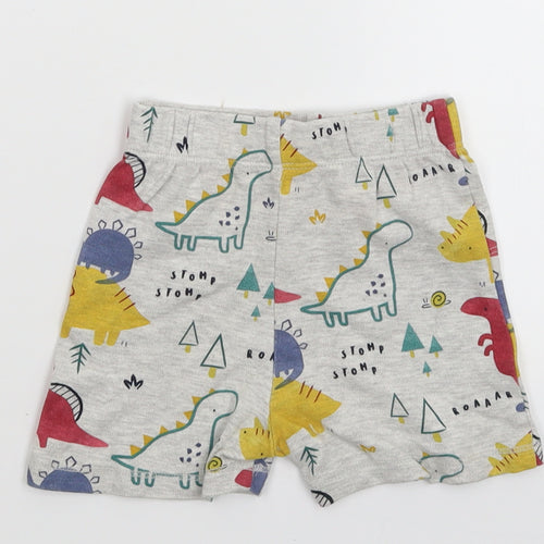 George Baby Grey   Cropped Trousers Size 6-9 Months  - Shorts