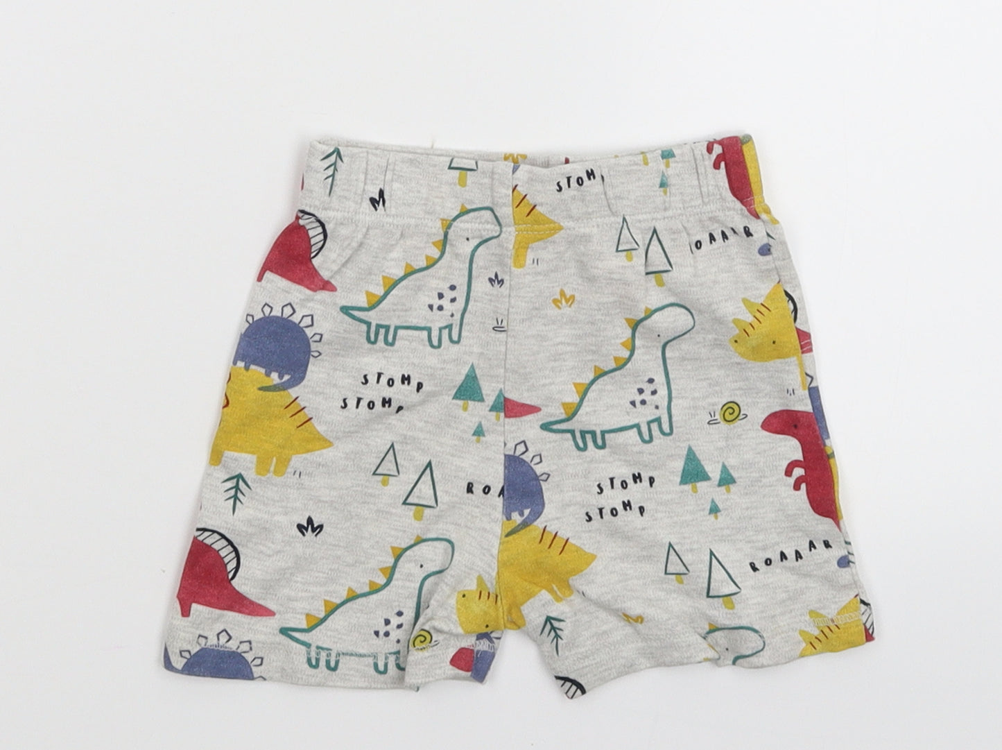 George Baby Grey   Cropped Trousers Size 6-9 Months  - Shorts