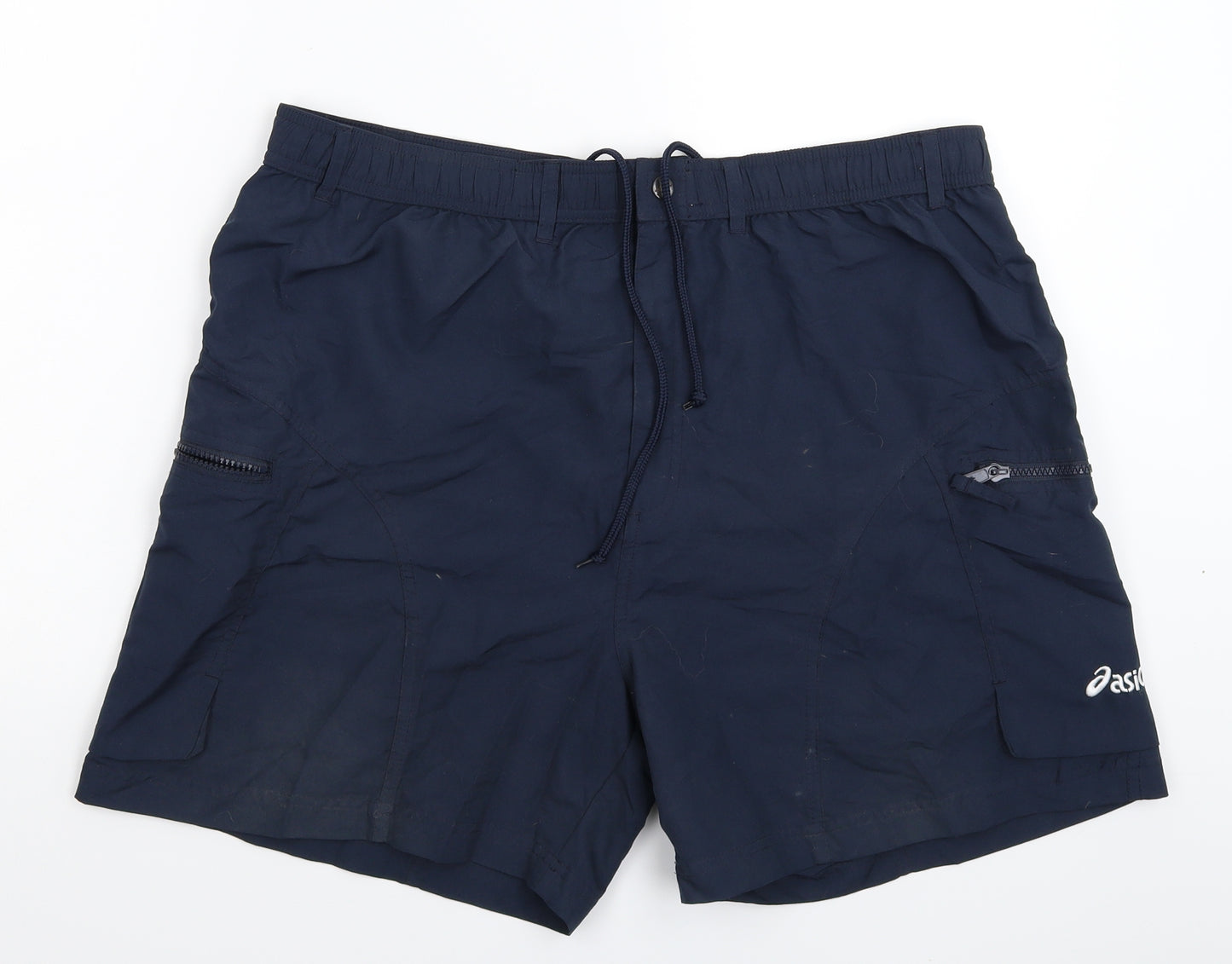 ASICS Mens Blue   Bermuda Shorts Size XL