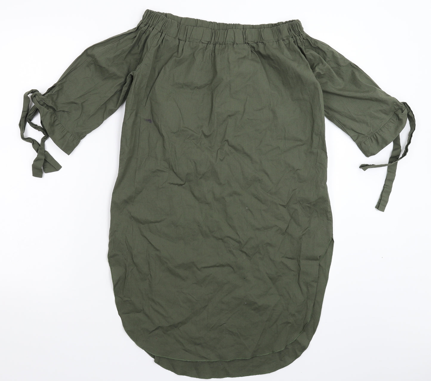 New Look Womens Green   Basic Blouse Size M