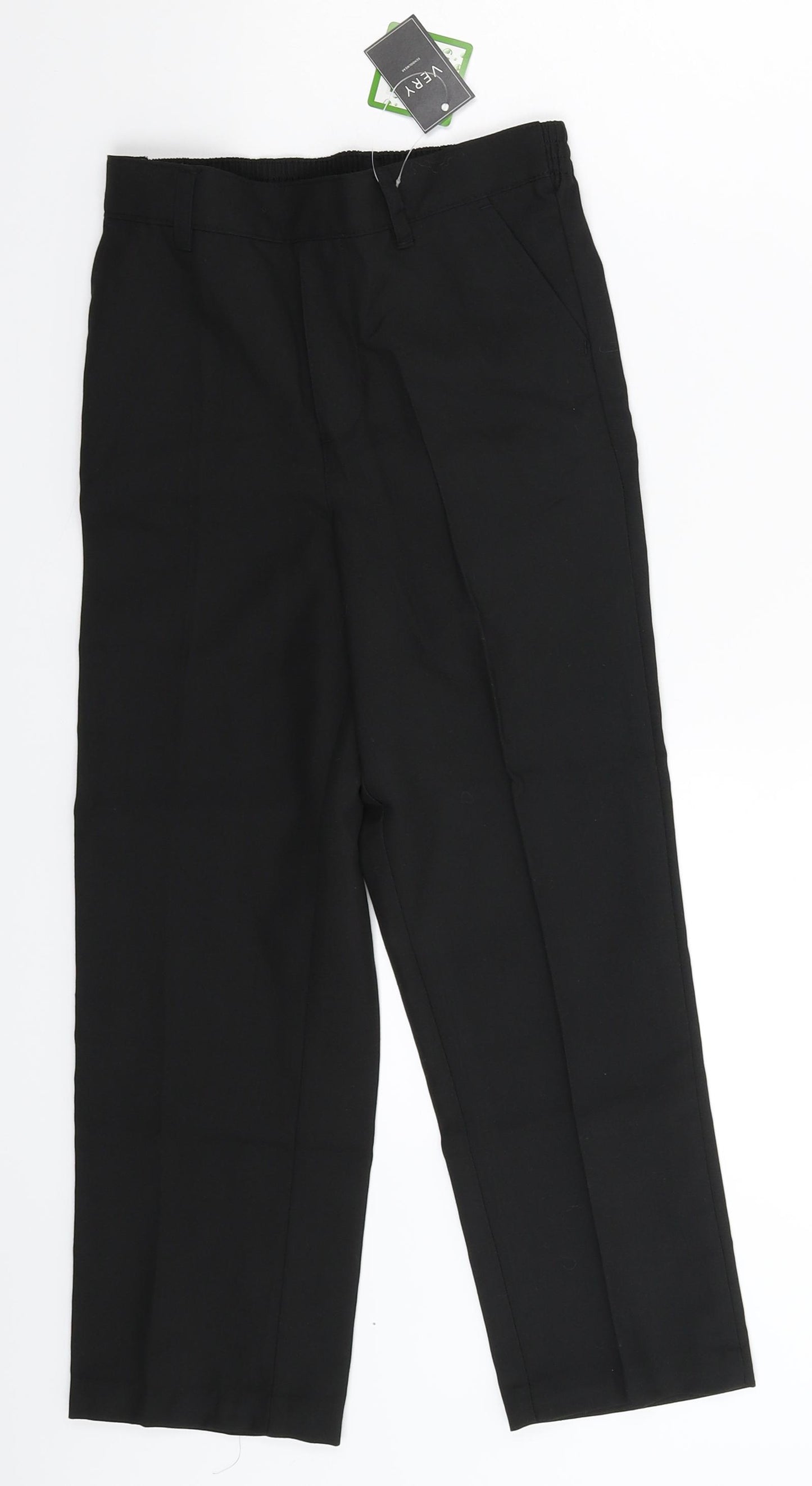 Very Boys Black   Dress Pants Trousers Size S