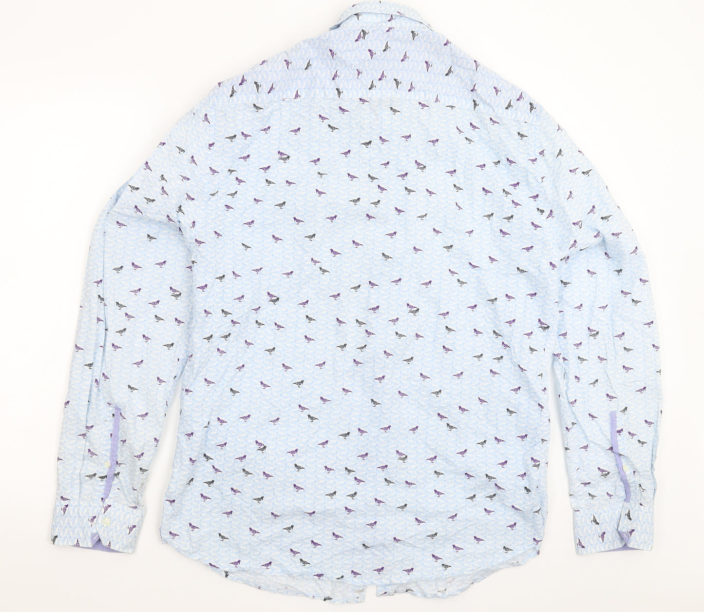 Linea Mens Blue    Button-Up Size XL