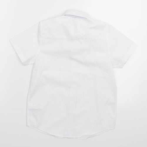NEXT Boys White   Basic Button-Up Size 7 Years