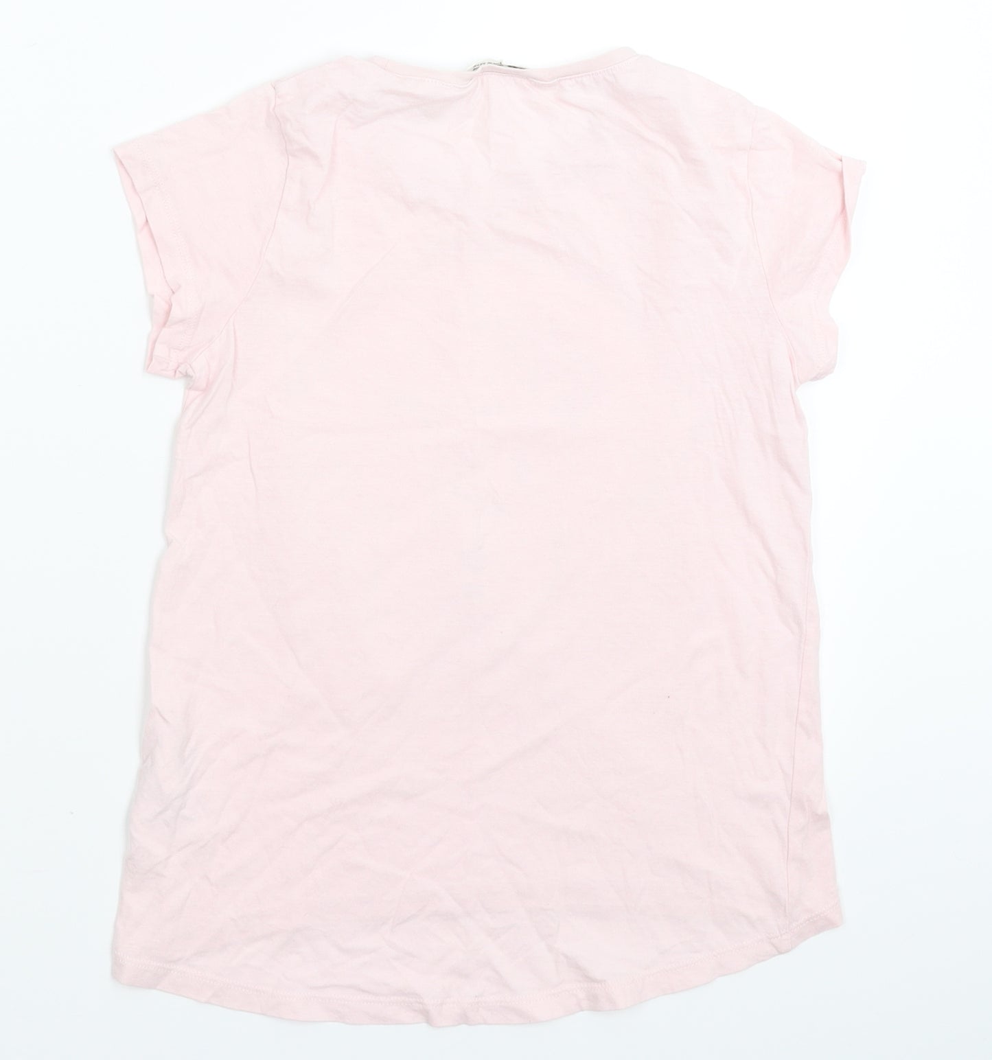 H&M Girls Pink   Basic T-Shirt Size 9-10 Years