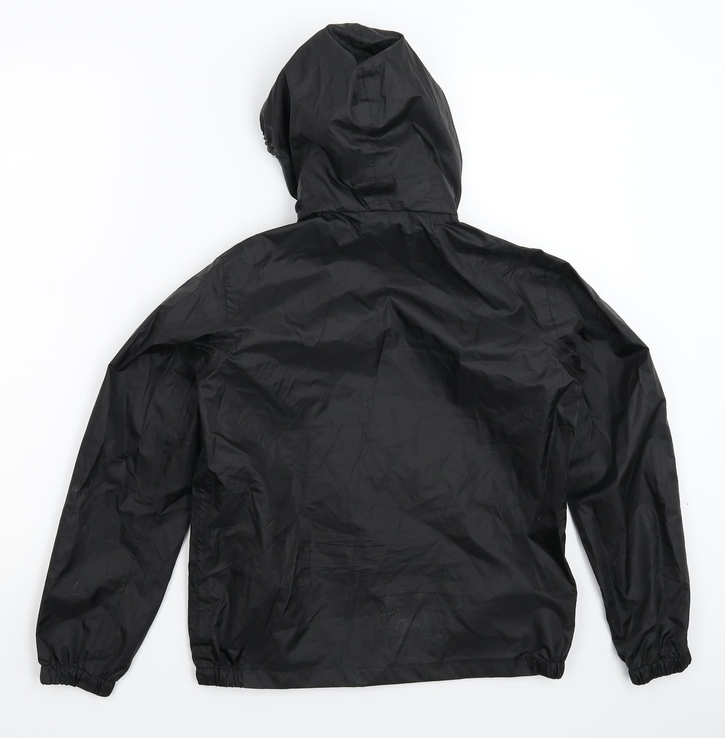 Gelert Boys Black   Rain Coat Jacket Size 9-10 Years