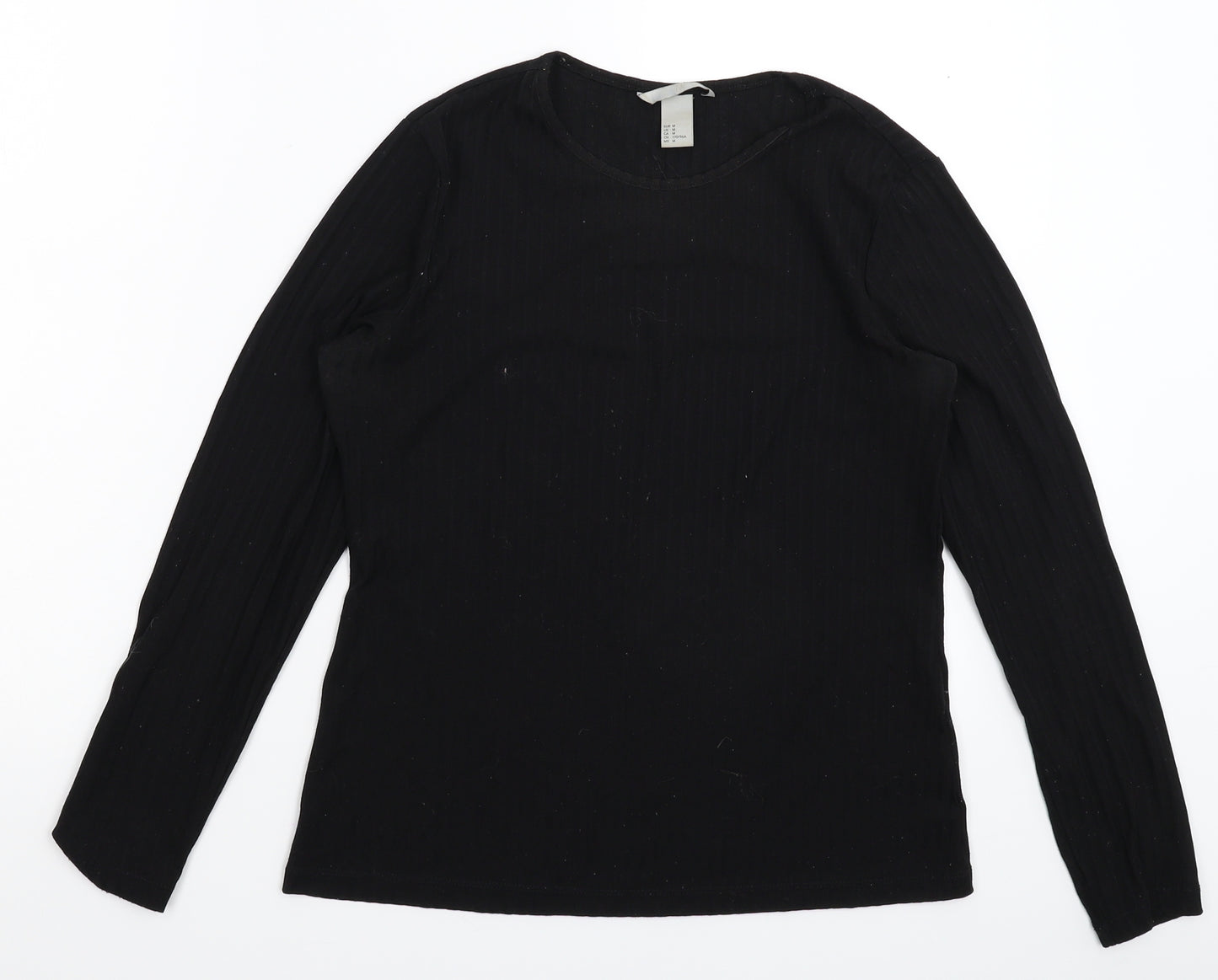 H&M Womens Black   Pullover Jumper Size M