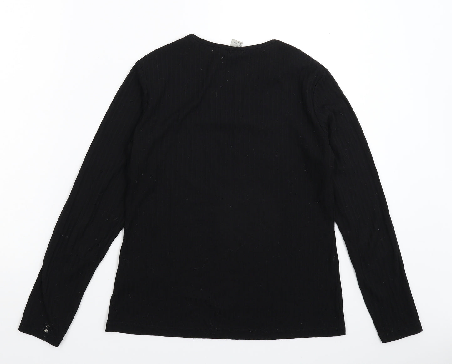 H&M Womens Black   Pullover Jumper Size M