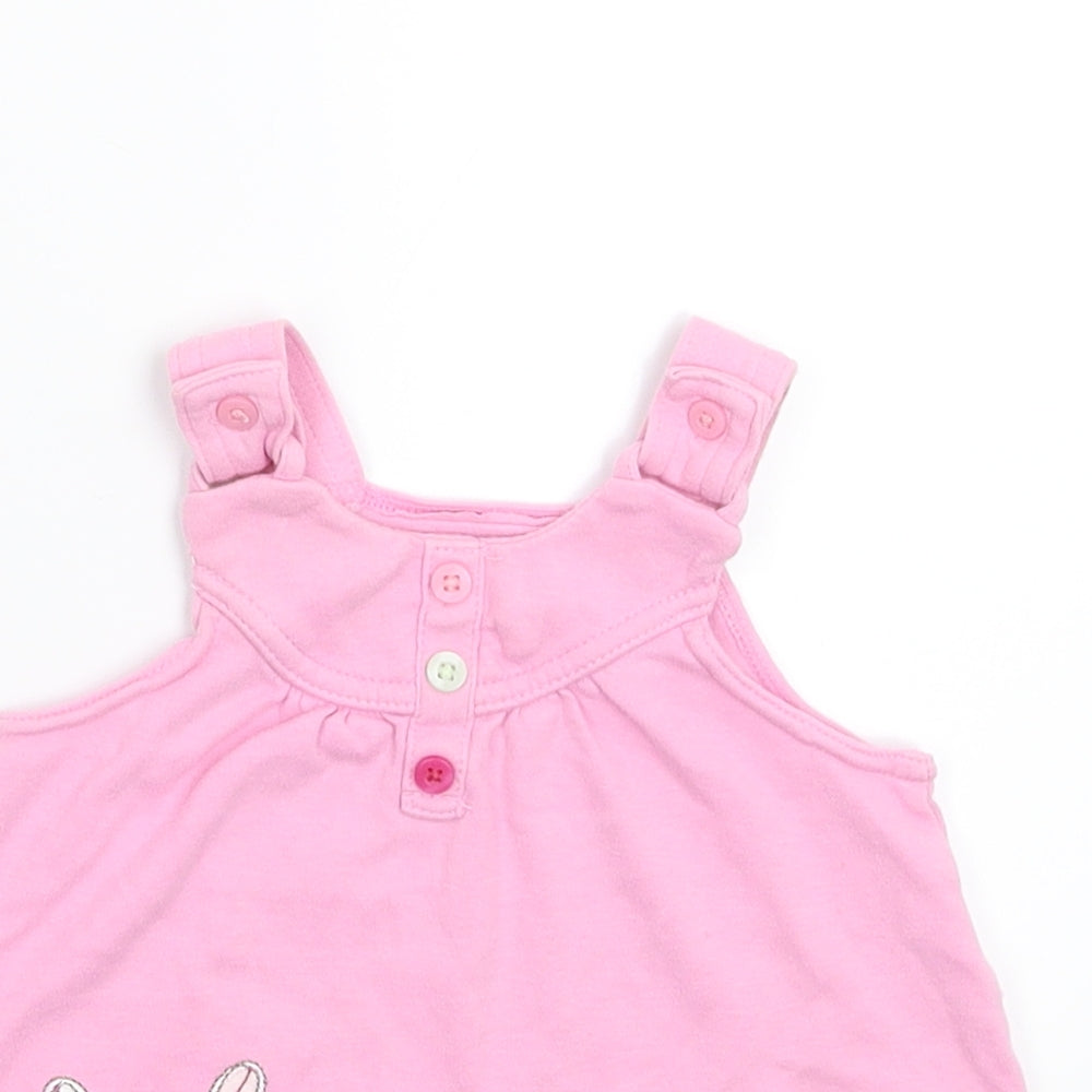 Baby Girls Pink   Tank Dress  Size 0-3 Months