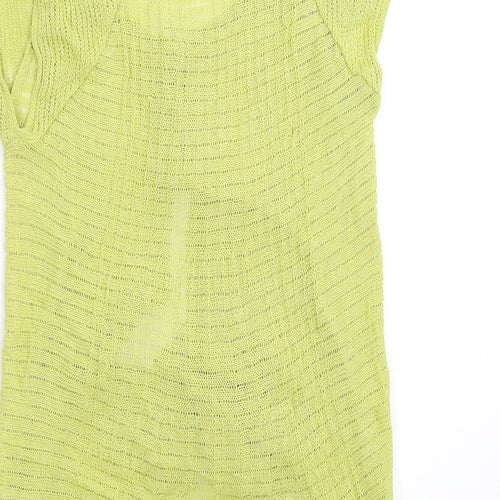 Marks and Spencer Womens Green   Cardigan Jumper Size 10