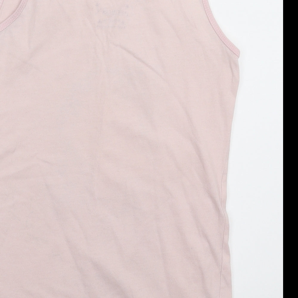 Primark Girls Pink   Basic Tank Size 11 Years