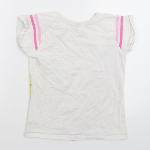 F&F Boys White   Basic T-Shirt Size 9-10 Years