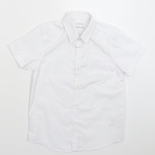 NEXT Boys White   Basic Button-Up Size 7 Years