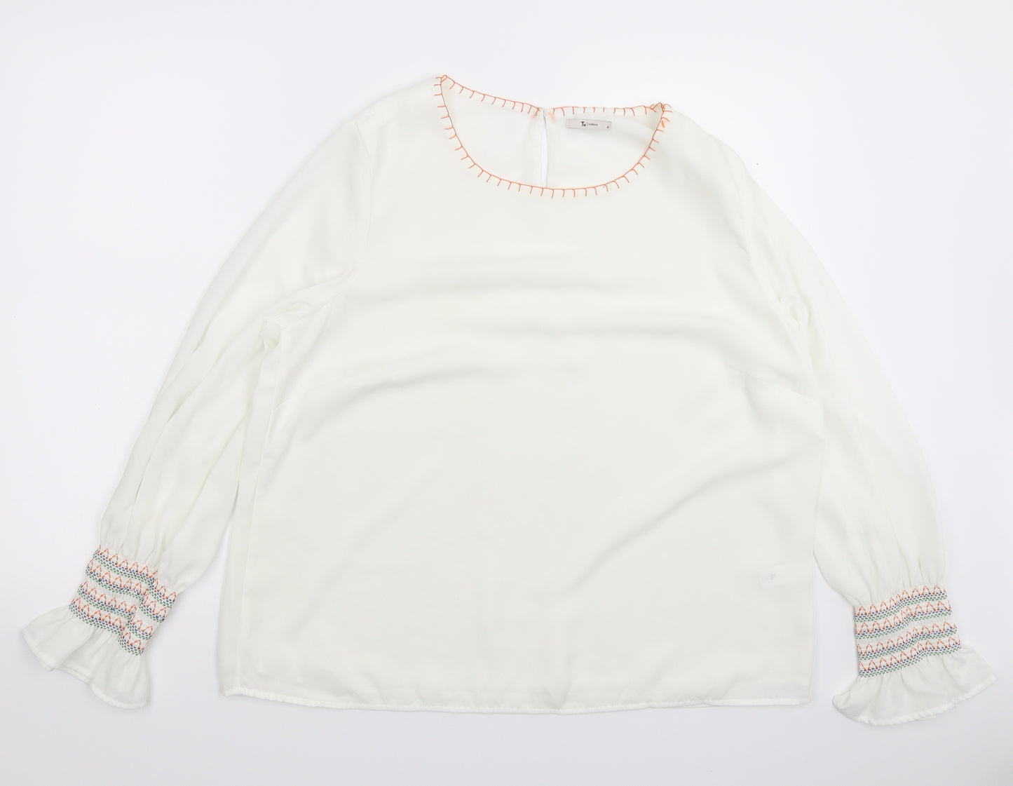TU Womens White   Basic Blouse Size 18