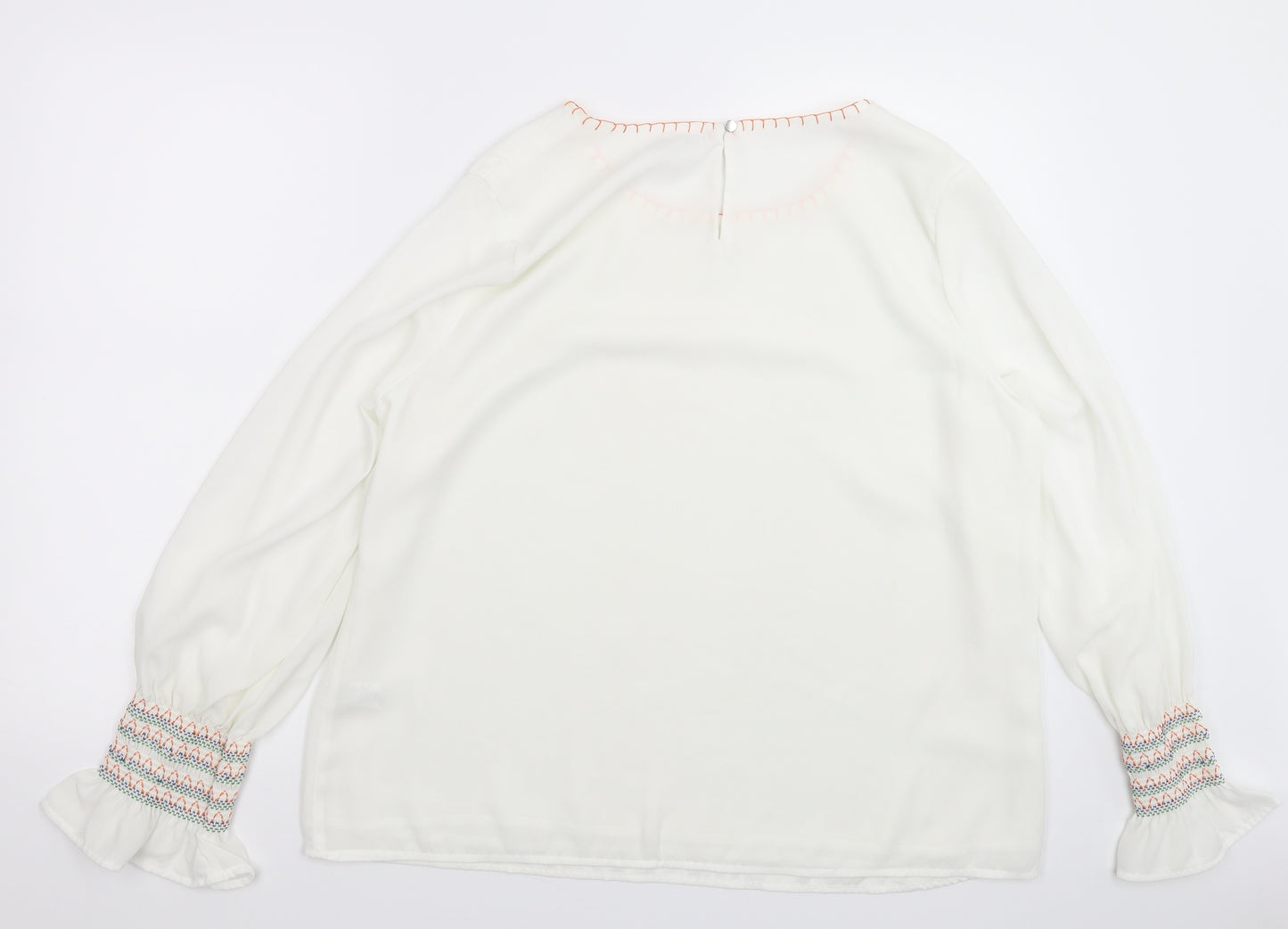 TU Womens White   Basic Blouse Size 18