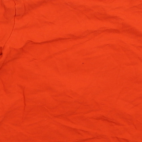 George Boys Orange   Basic T-Shirt Size 18-24 Months