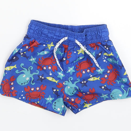 George Baby Blue   Cropped Trousers Size 12-18 Months  - Shorts