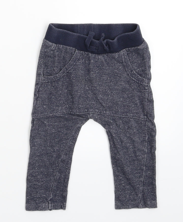 Nutmeg Boys Blue   Jogger Trousers Size 12-18 Months