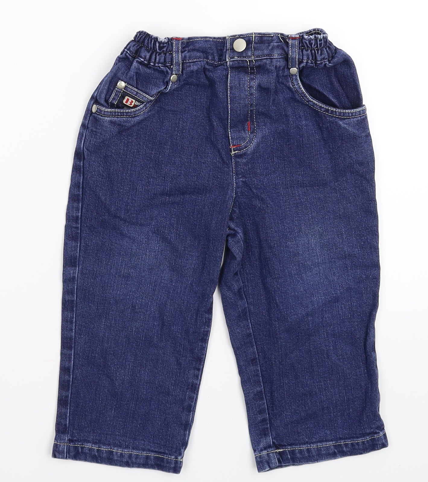 George Baby Blue  Denim Capri Jeans Size 12-18 Months