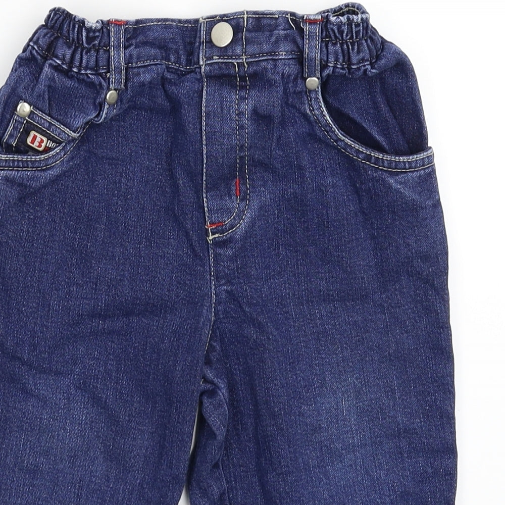 George Baby Blue  Denim Capri Jeans Size 12-18 Months