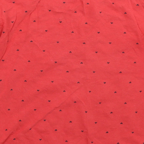 Cool Club Girls Red   Basic T-Shirt Size 9-10 Years
