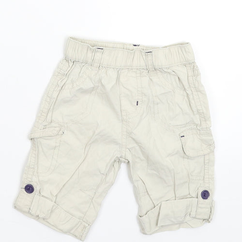 Nutmeg Baby Grey   Cargo Trousers Size 3-6 Months