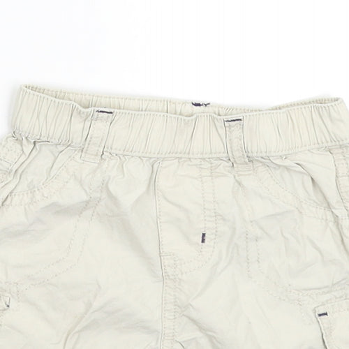 Nutmeg Baby Grey   Cargo Trousers Size 3-6 Months