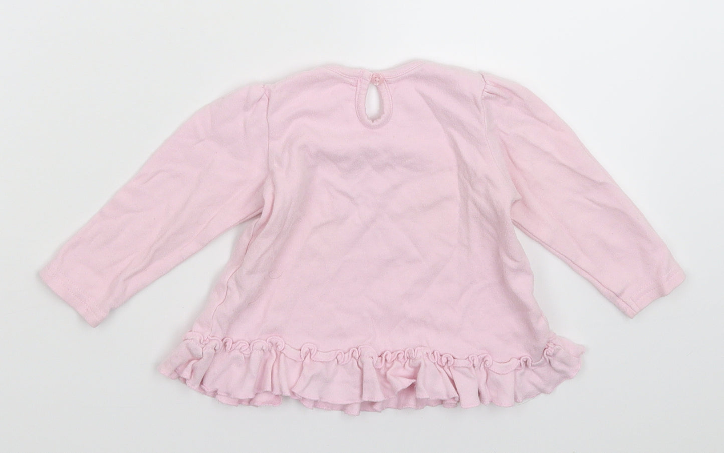 George Girls Pink   T-Shirt Dress  Size 6-9 Months