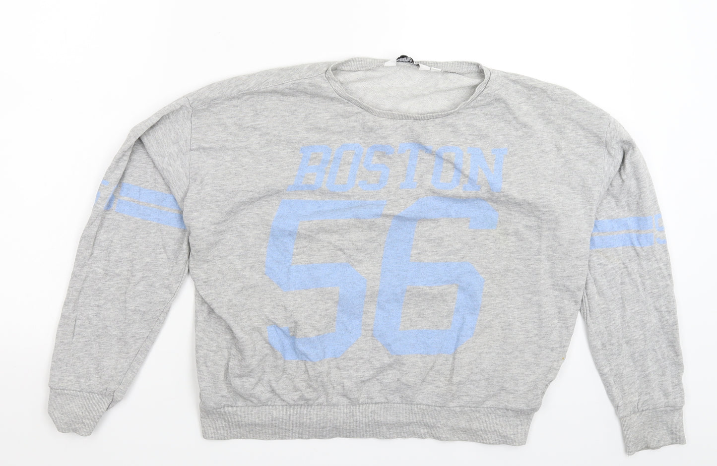 New Look Girls Grey   Pullover Sweatshirt Size 12-13 Years  - Oversized